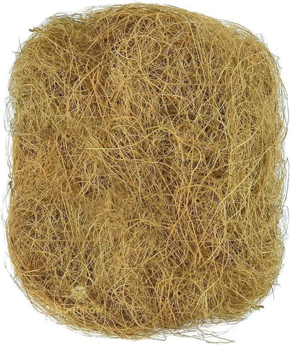 45G Finch Coconut Fiber, Loose Bedding Substrate for Birds Nest Cages, Nesting Material for Budgie Hummingbird Canary Parakeet